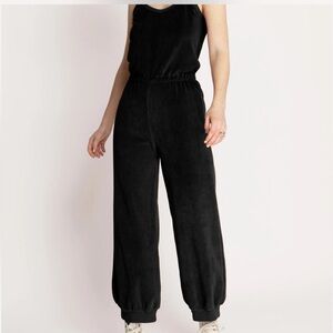 M - Suzie Kondi Giorgi Terry Jumpsuit in Black